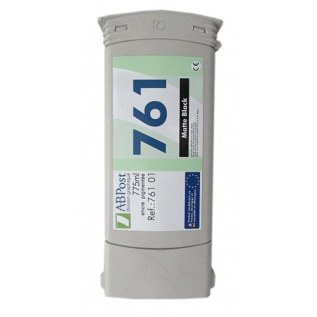 Cartouche d'encre 775mL type 761 pour traceur HP Designjet